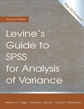 Cover: Levine's Guide to SPSS for Analysis of Variance - Psychology Press