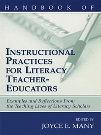 Enlarge image Cover: Handbook of Instructional Practices for Literacy Teacher-educators - Routledge