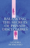 Cover: Balancing the Secrets of Private Disclosures - Routledge