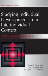 Enlarge image Cover: Studying individual Development in An interindividual Context - Psychology Press
