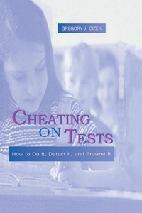 Enlarge image Cover: Cheating on Tests - Routledge