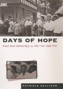 Cover: Days of Hope - The University of North Carolina Press