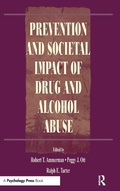 Cover: Prevention and Societal Impact of Drug and Alcohol Abuse - Psychology Press