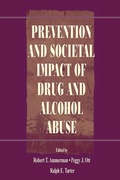 Cover: Prevention and Societal Impact of Drug and Alcohol Abuse - Psychology Press