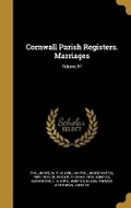 Cover: Cornwall Parish Registers. Marriages; Volume 17 - Wentworth Press