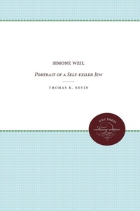 Enlarge image Cover: Simone Weil - The University of North Carolina Press