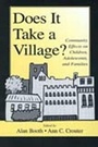 Cover: Does It Take A Village? - Psychology Press