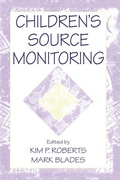 Cover: Children's Source Monitoring - Psychology Press Ltd