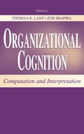 Cover: Organizational Cognition - Psychology Press