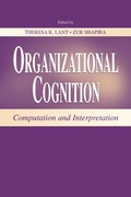 Cover: Organizational Cognition - Psychology Press Ltd