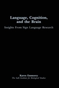 Cover: Language, Cognition, and the Brain - Psychology Press