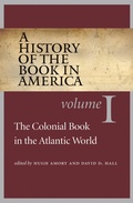 Cover: A History of the Book in America - The University of North Carolina Press