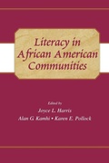 Cover: Literacy in African American Communities - Routledge