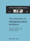 Cover: Geography of Modernization in Kenya - Syracuse University Press