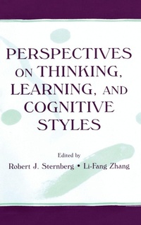 Enlarge image Cover: Perspectives on Thinking, Learning, and Cognitive Styles - Routledge