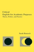 Cover: Critical English for Academic Purposes - Routledge