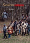 Cover: Southern Cultures: The Memory Issue - UNC Center for the Study of the American South