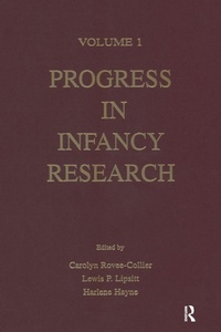 Enlarge image Cover: Progress in infancy Research - Psychology Press Ltd