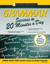 Abbildung von: Grammar Success in 20 Minutes a Day - Learning Express Llc