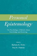 Cover: Personal Epistemology - Routledge