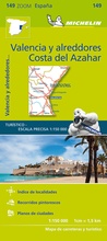 Cover: Michelin Costa del Azahar, Valencia y alreddores - Michelin Editions des Voyages