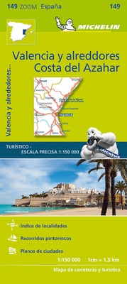 Abbildung von: Michelin Costa del Azahar, Valencia y alreddores - Michelin Editions des Voyages