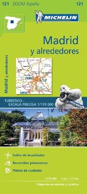 Abbildung von: Madrid y alrededores - Zoom Map 121 - Michelin Editions des Voyages