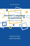 Cover: Second Language Acquisition - Lawrence Erlbaum Associates Inc