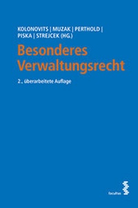 Abbildung von: Besonderes Verwaltungsrecht - Facultas