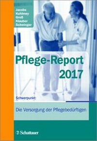 Enlarge image Cover: Pflege-Report 2017 - Schattauer