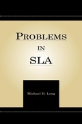 Cover: Problems in Second Language Acquisition - Routledge