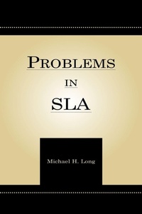 Enlarge image Cover: Problems in Second Language Acquisition - Routledge