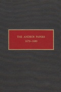 Cover: The Andros Papers 1679-1680 - Syracuse University Press