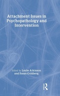 Cover: Attachment Issues in Psychopathology and Intervention - Routledge