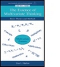 Cover: The Essence of Multivariate Thinking - Psychology Press