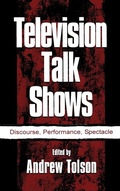 Cover: Television Talk Shows - Routledge