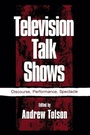 Cover: Television Talk Shows - Routledge