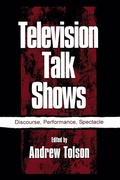 Cover: Television Talk Shows - Routledge