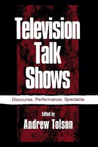 Enlarge image Cover: Television Talk Shows - Routledge