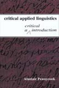 Enlarge image Cover: Critical Applied Linguistics - Routledge
