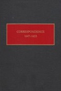 Cover: Correspondence, 1647-1653 - Syracuse University Press