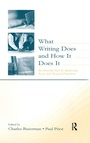 Cover: What Writing Does and How It Does It - Routledge