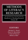Cover: Methods of Literacy Research - Routledge