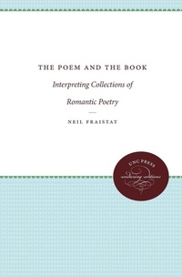 Enlarge image Cover: The Poem and the Book - The University of North Carolina Press
