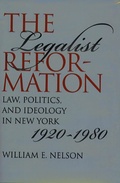 Cover: The Legalist Reformation - The University of North Carolina Press