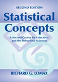 Enlarge image Cover: Statistical Concepts - Lawrence Erlbaum Associates Inc