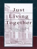 Cover: Just Living Together - Routledge