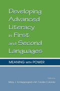 Cover: Developing Advanced Literacy in First and Second Languages - Routledge