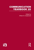 Cover: Communication Yearbook 25 - Routledge