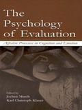 Cover: The Psychology of Evaluation - Psychology Press Ltd